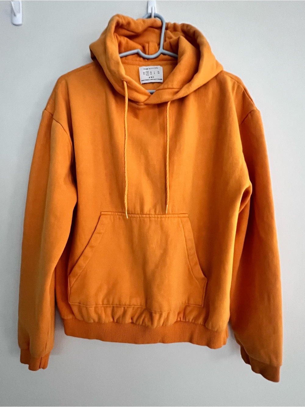 Urban Outfitters Orange Hooded Pullover Sweatshirt